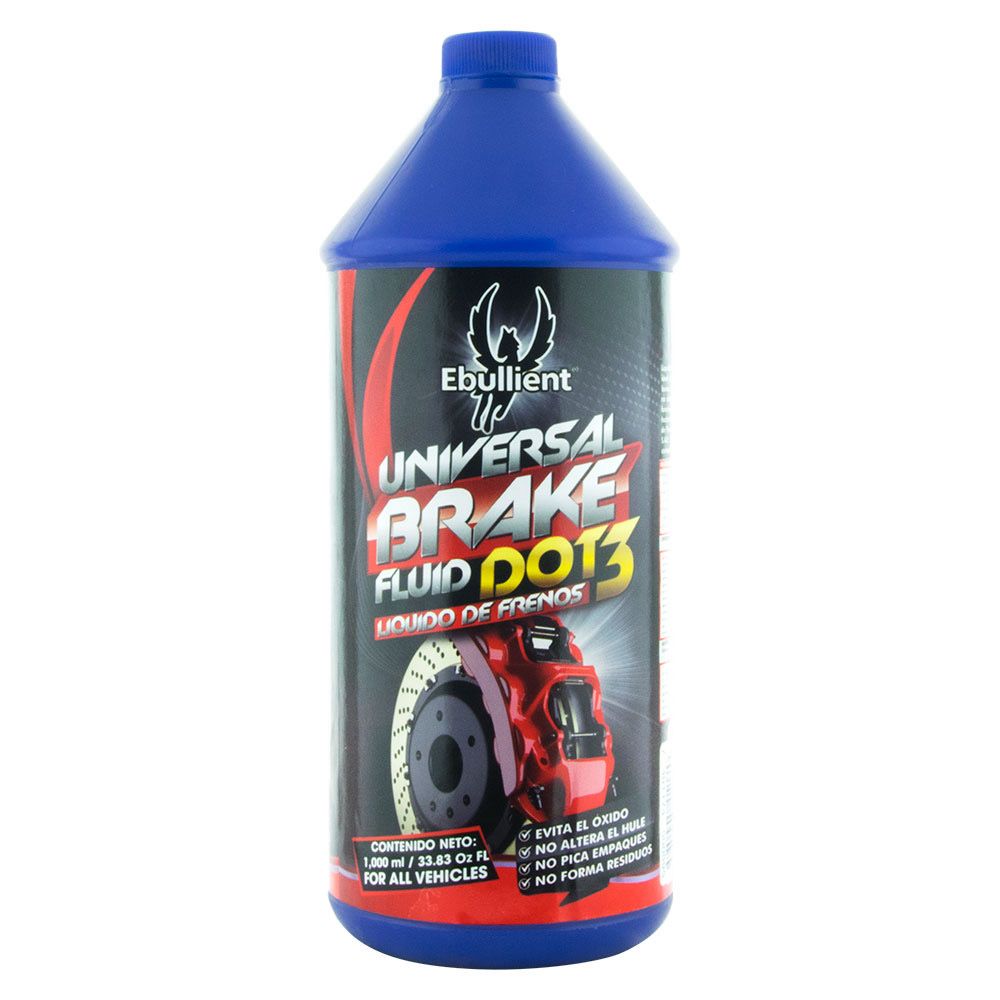 Ebullient, Liquido de Frenos DOT 3, Litro