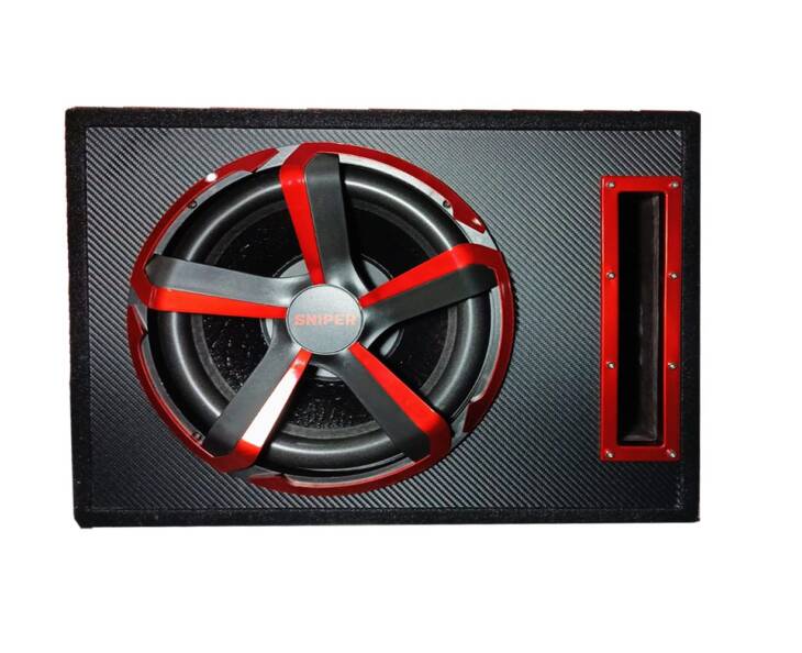 Subwoofer amplificado Sniper 12 plg 180w