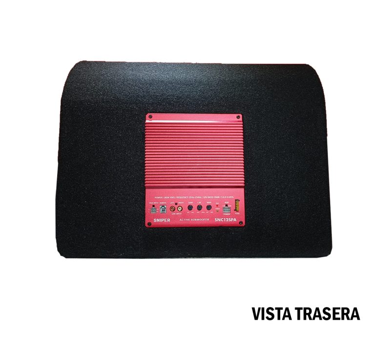 Subwoofer amplificado Sniper 12 plg 180w - Image 3