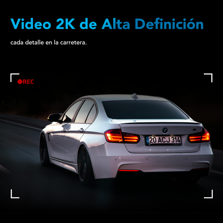 Dash Cam 2K con Wifi AutoSky - Image 3