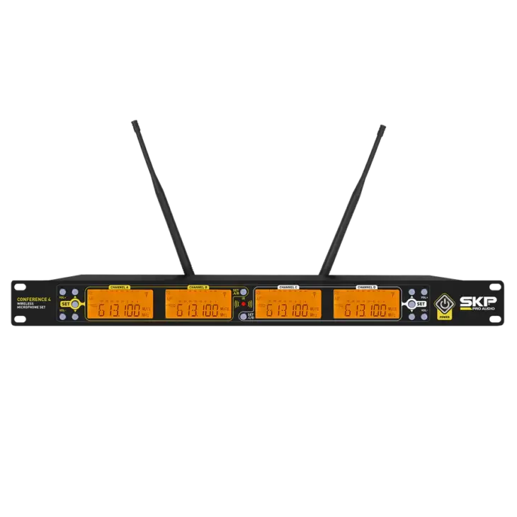 Sistema inalámbrico SPK 4 micrófonos de podio c. Accesorios - Image 4
