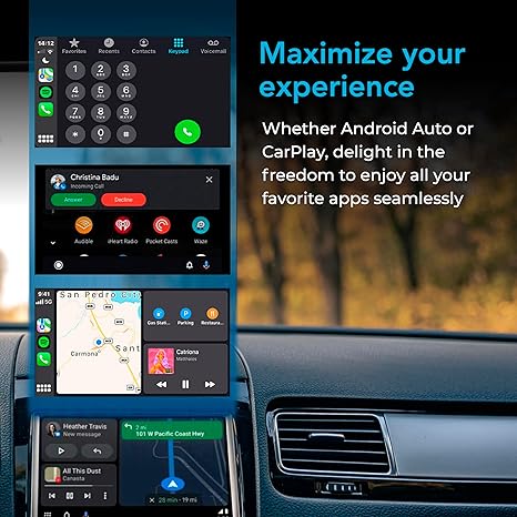 AutoSky Adaptador inalámbrico CarPlay y Android Auto 2 en 1 - Image 6