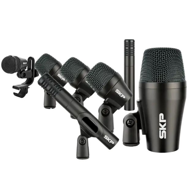 KIT de micrófonos SPK p/batería 7psc.