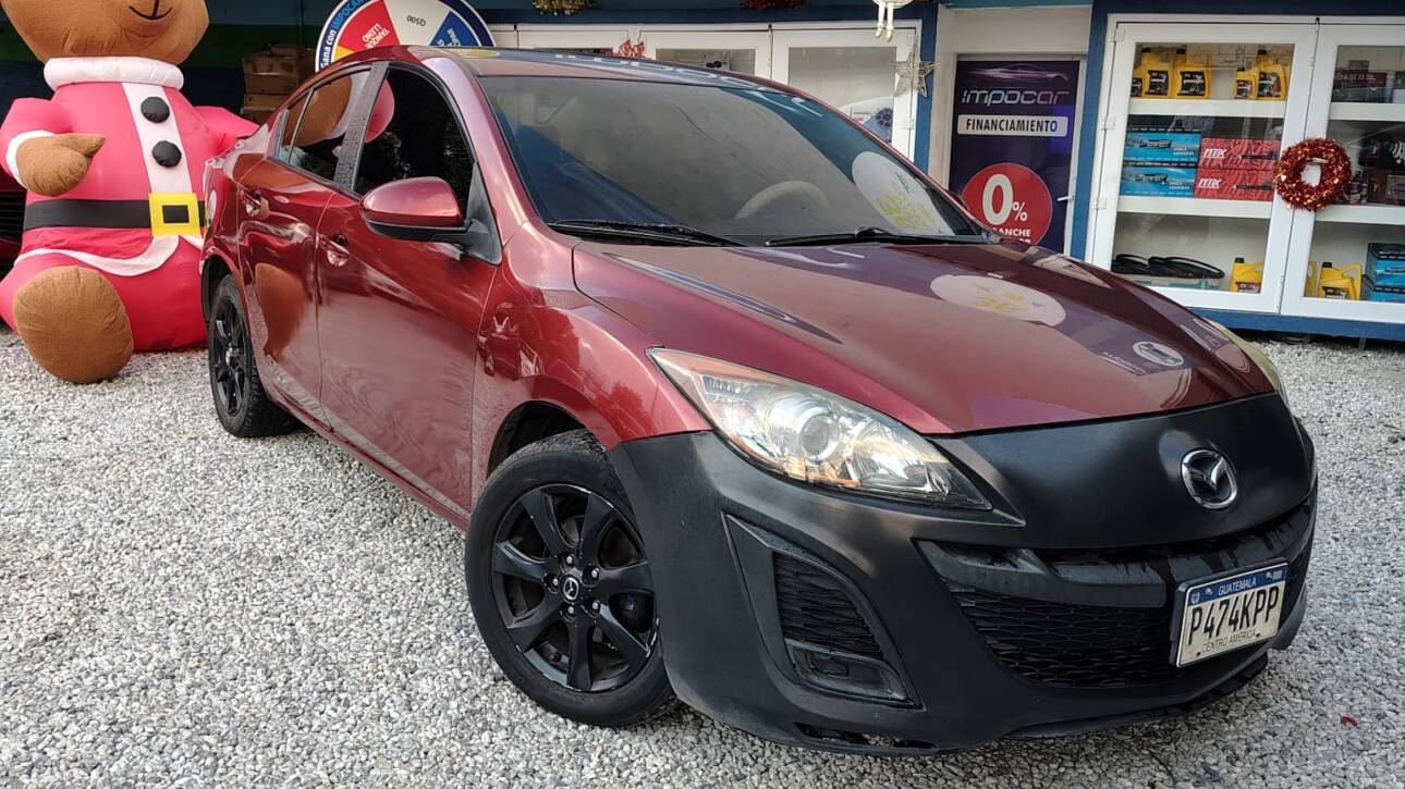 🚗🔥 Mazda 3 2010 – ROJO 🔥🚗