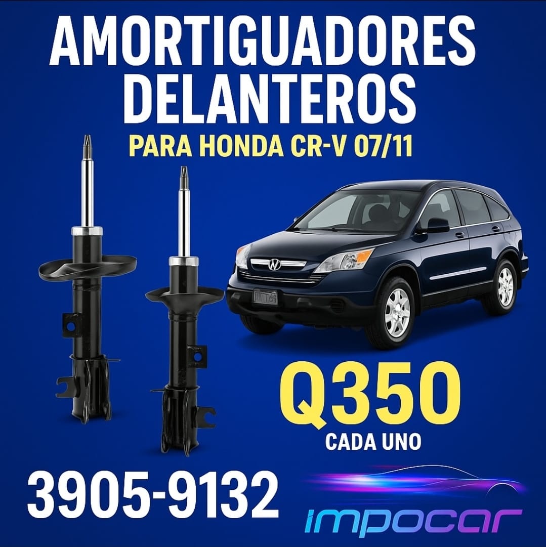 Amortiguadores delanteros para Honda CR-V 2001 al 2011