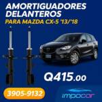 Amortiguadores delanteros para Mazda CX-5 2013 al 2018