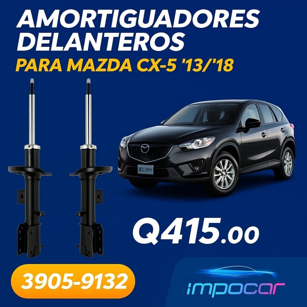 Amortiguadores delanteros para Mazda CX-5 2013 al 2018