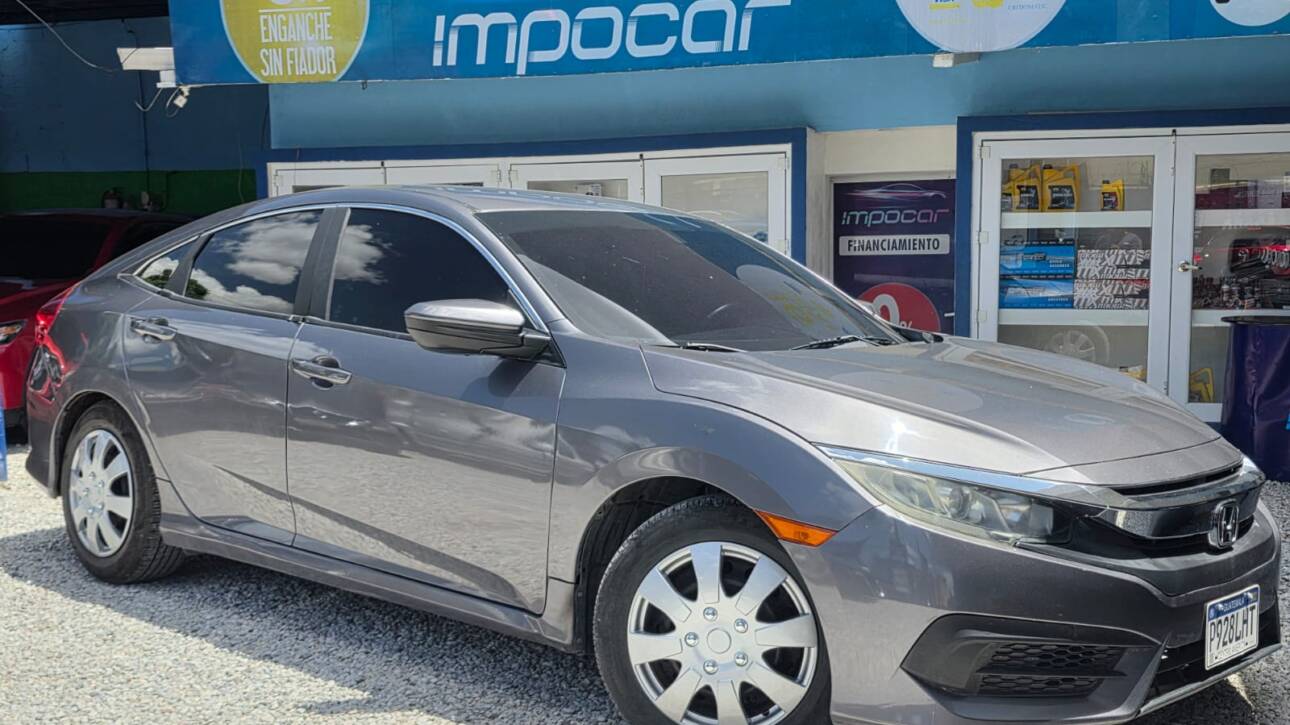 🚗🔥 OFERTA ESPECIAL EN IMPOCAR 🔥🚗HONDA CIVIC LX 2016 AUTOMÁTICO 😎